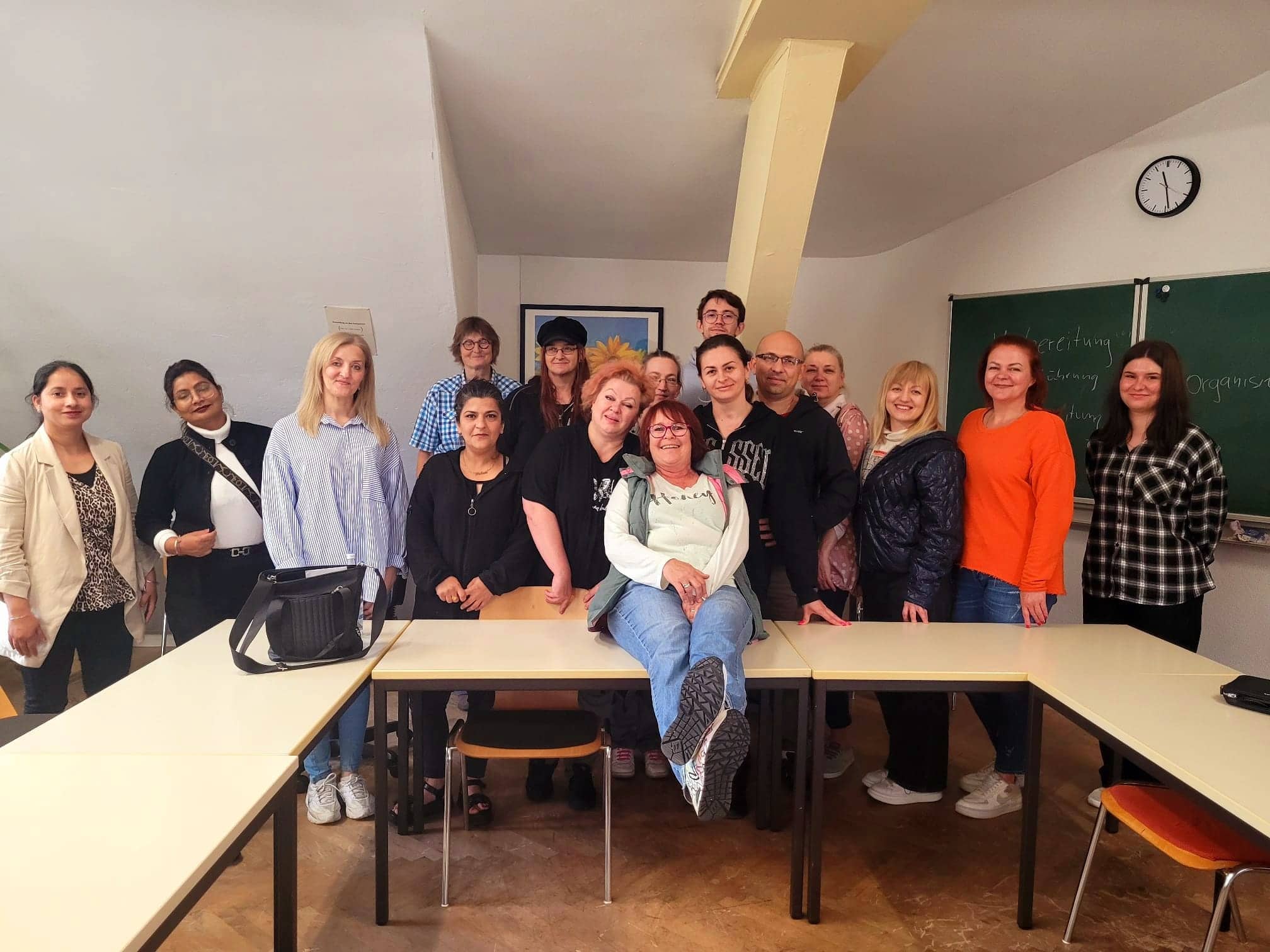 Fachtheorie, TN und Carina Deutscher Referentin der a.l.s.o.